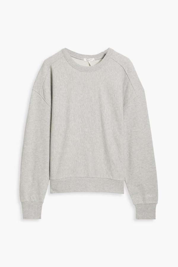 Icon French cotton-terry sweatshirt