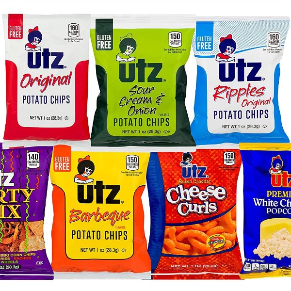 Utz Snack Variety Pack Pack of 42