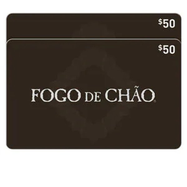 Fogo de Chao 2张$50礼卡 限时特惠