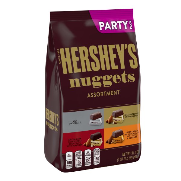 Hershey's, Nuggets Assortment Party Bag, 31.5 oz