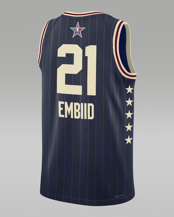 Joel Embiid 2024 NBA 全明星球衣