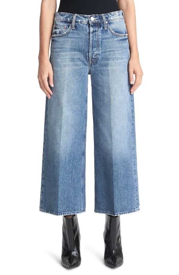 The Tomcat Roller Wide Leg Cropped Jeans