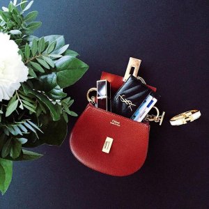 Chloé  Drew Nano Leather Crossbody Bag @ Saks Fifth Avenue