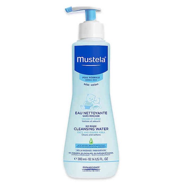 ® 10.1 oz. No-Rinse Cleansing Water for Face and Diaper Area