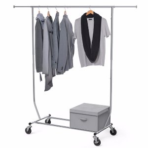 Sable Garment Rack with a Free Foldable Storage Box