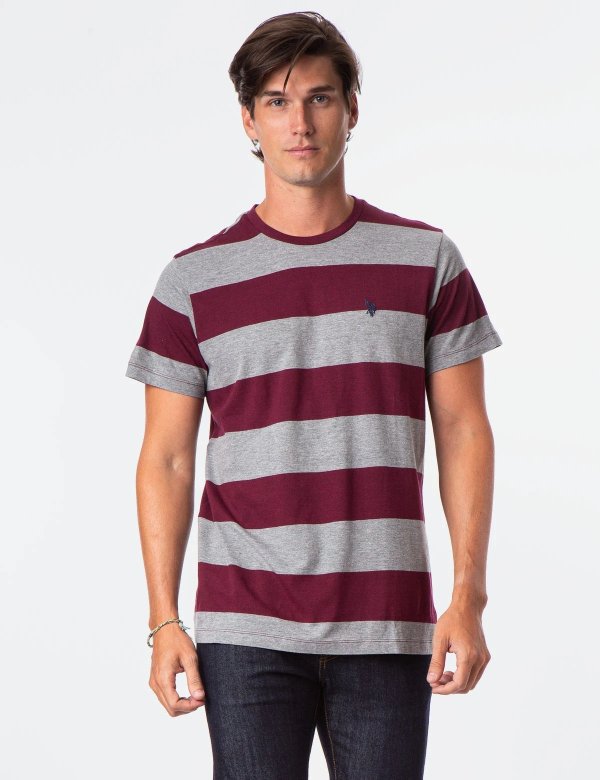 RUGBY STRIPED T-SHIRT