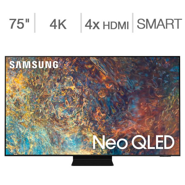 75" Class - QN9 Series - 4K UHD Neo QLED LCD TV - Allstate 3-Year Protection Plan Bundle Included for 5 years of total coverage*