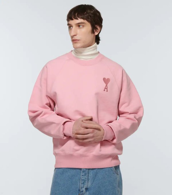 Ami de Coeur cotton sweatshirt