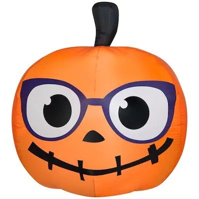 Gemmy 5-ft x Lighted Jack-o-lantern Halloween Inflatable at Lowes.com