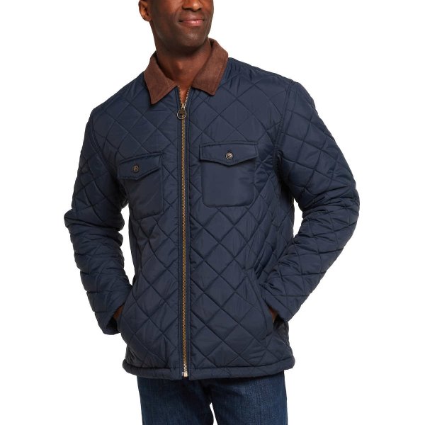 Costco Weatherproof Vintage Men's Flannel Lined Quilted Barn Jacket 29.99