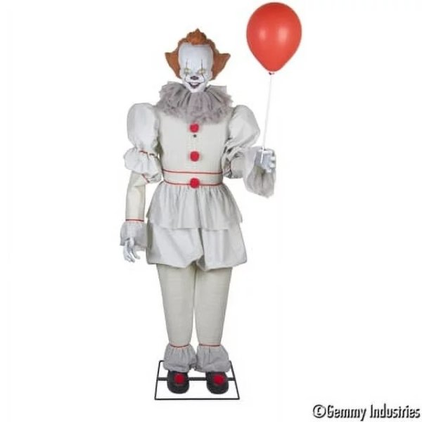 Animated Halloween Life Sized Pennywise IT