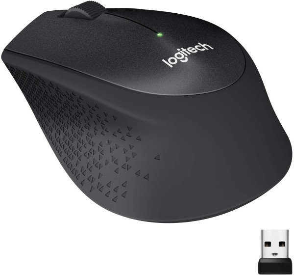 Logitech M330 Silent Plus Advanced Optical Wireless USB Mouse