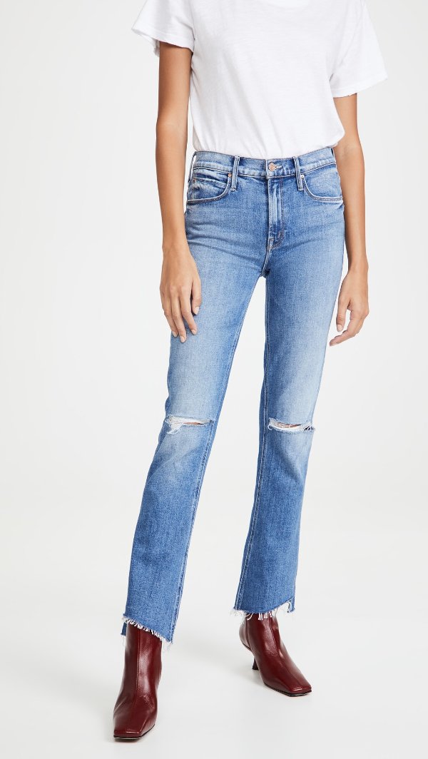 The Runaway Step Fray Jeans