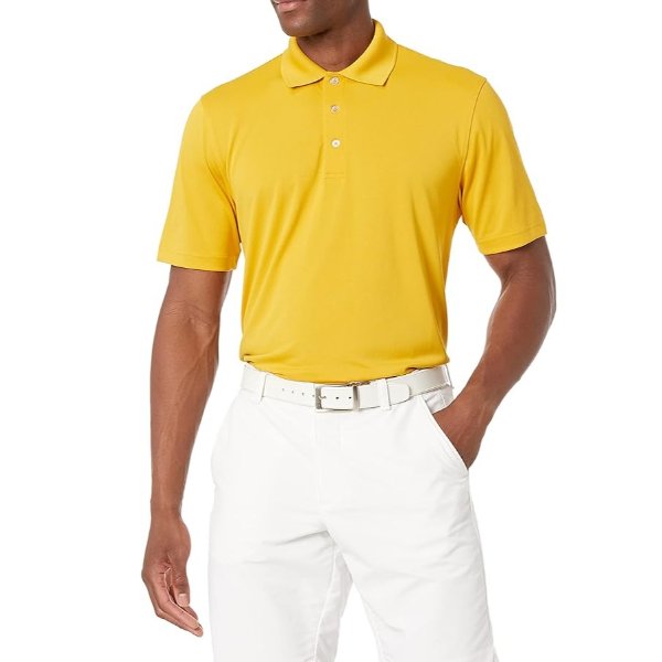 Amazon Essentials Men's Regular-Fit Quick-Dry Golf Polo Shirt (Available in Big & Tall)