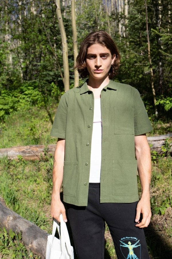 Safari Short Sleeve Button-Down Shirt