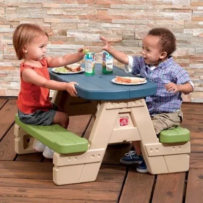 ® Sit & Play Picnic Table with Umbrella | buybuy BABY