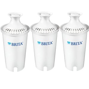 史低价：Brita 滤水器过滤芯 3个装 不含BPA 平均每个$2.37
