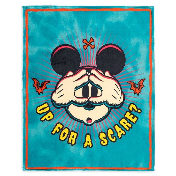 Mickey Mouse 万圣节款盖毯