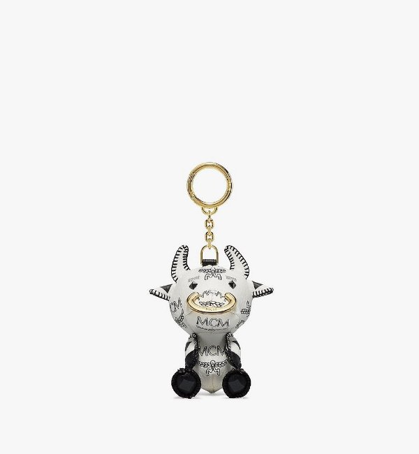New Year Ox Charm in Visetos