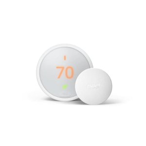 Google Nest Thermostat E + Temperature Smart Sensor