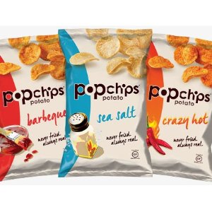 白菜价：Popchips Potato 4种口味混合装薯片 0.8oz. 24包