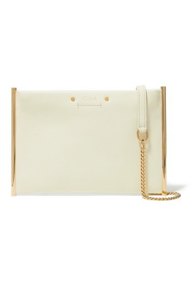 Roy small textured-leather shoulder bag