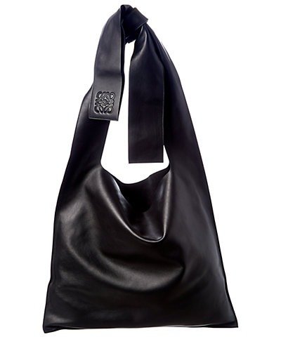 Bow Large Leather Tote