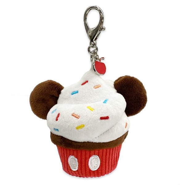Mickey Mouse Plush Cupcake Flair Bag Charm | shopDisney
