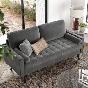 封面沙发$280Wayfair 多款格雷系优雅家具 低至4折优惠