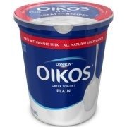 OIKOS 原味全脂希腊酸奶, 32 oz 