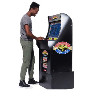 Arcade1Up Street Fighter - Classic 3-in-1 Home Arcade, 4Ft
