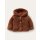 Borg Button-Up Jacket - Butterscotch Brown Bears | Boden US