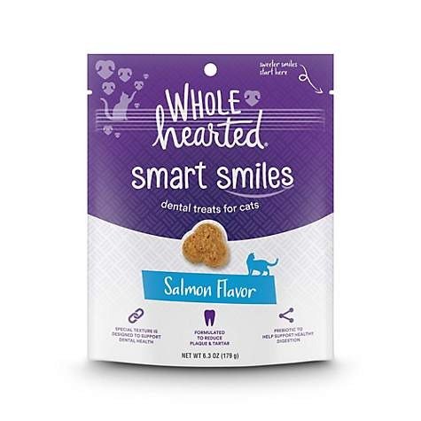 Smart Smiles Salmon Flavor Cat Dental Treats, 6.3 oz. | Petco
