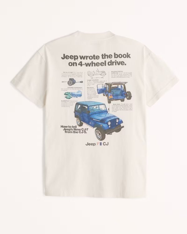 Men's Jeep Graphic Tee | Men's Clearance | Abercrombie.com