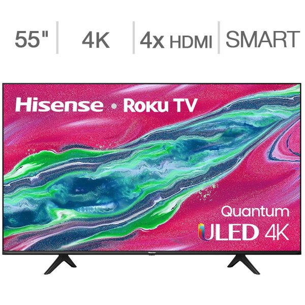 55" 4K ULED LCD TV