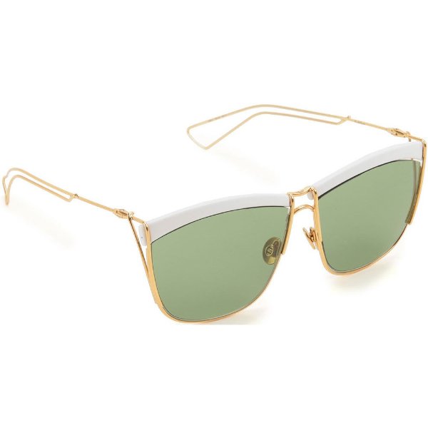 So Electric Women's Sunglasses (Gold and White/Green)