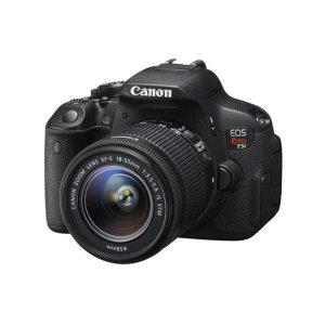 Canon Refurbished EOS Rebel T5i (700D) DSLR Camera with EF-S 18-55mm IS STM Lens