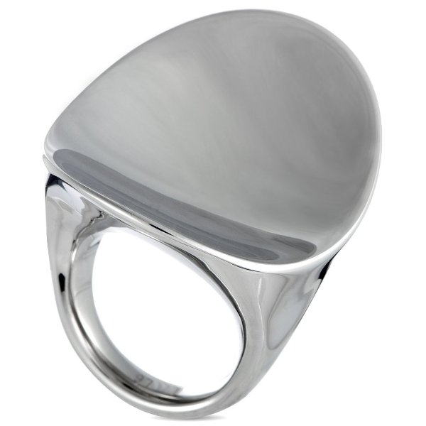 - "Undulate" Stainless Steel Ring KJ1AMR0002-06