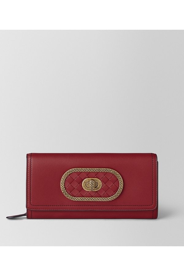 Continental Wallet In Nappa by Bottega Veneta