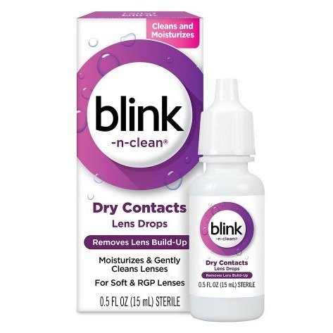 Blink 隐形眼镜专用滋润眼药水 0.5oz