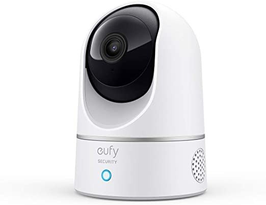 Security 1080P Indoor Cam Pan & Tilt, Plug-in Security Indoor Camera with Wi-Fi, Human & Pet AI, Voice Assistant Compatibility, Motion Tracking, HomeBase Not Required.