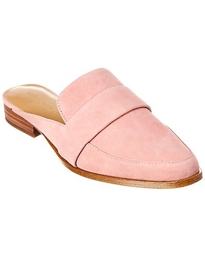 Mika Suede 粉色麂皮穆勒鞋