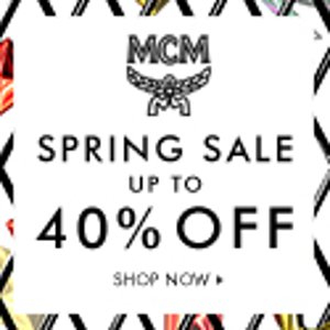 Up to 40% off Summer Sale @ MCM Worldwide