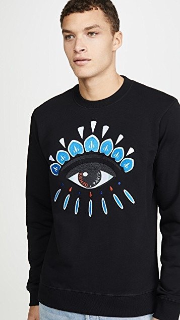 Classic Eye Embroidered Sweatshirt