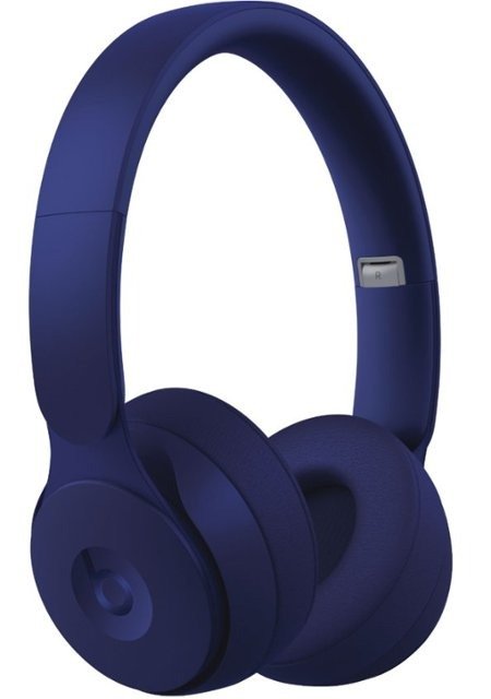 - Solo Pro More Matte Collection Wireless Noise Cancelling On-Ear Headphones - Dark Blue