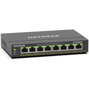 NETGEAR GS308EP 8-Port PoE Gigabit Ethernet Plus Switch