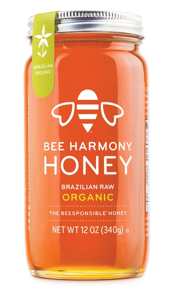 Brazilian Raw Organic Honey, 12 Ounce