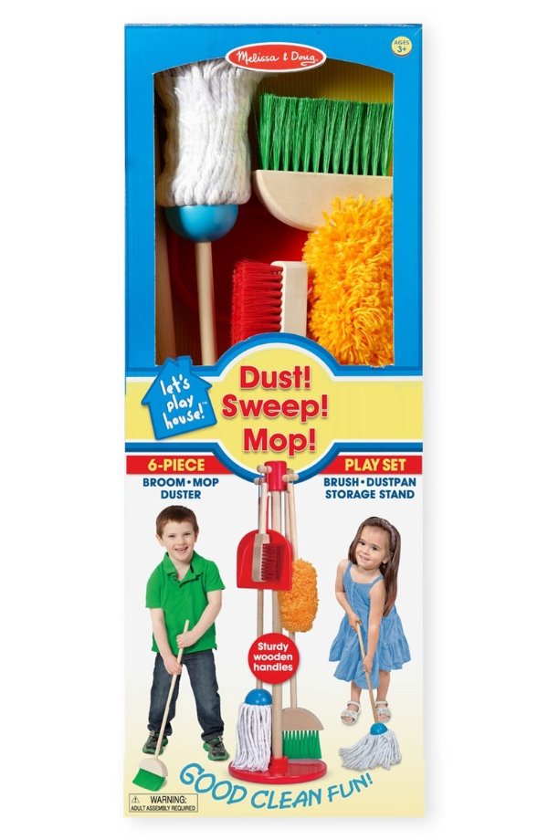 Dust, Sweep & Mop Toy Set
