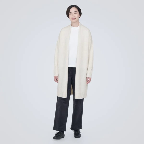 Women's Wool Yak Blend Long Cardigan
