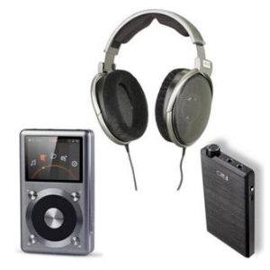 Sennheiser HD650 Hi-Fi立体声耳机+FiiO X3 播放器和 Fiio E12 耳放套